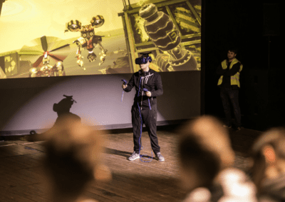 Ecological game premiere at the Audiovisual Technology Center